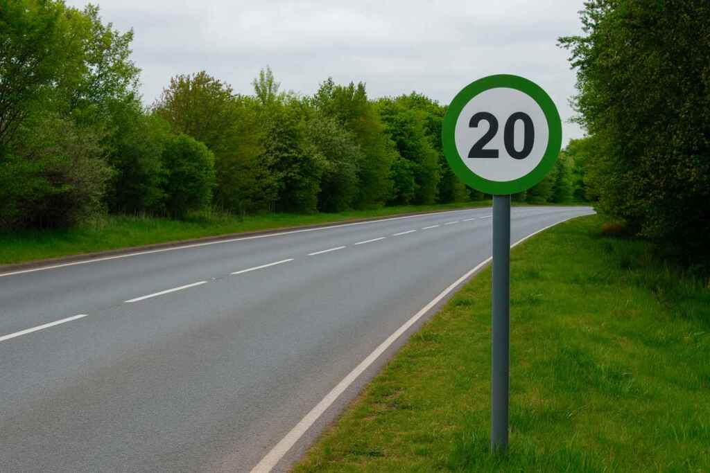 Cartelli bordo verde