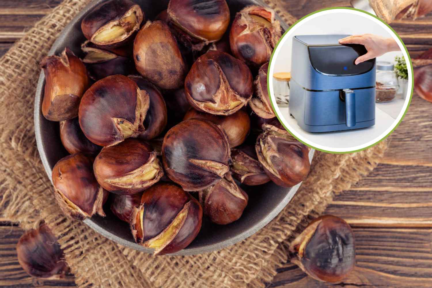 Come preparare le castagne nella friggitrice ad aria: caldarroste perfette in soli 20 minuti 1 castagne in friggitrice ad aria.jpg