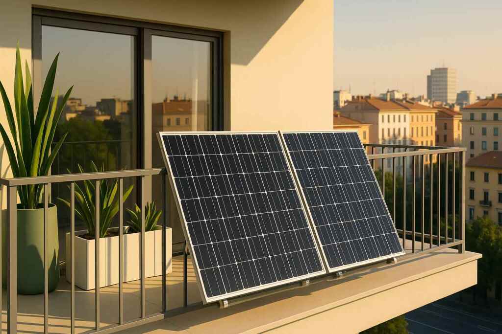 Il bonus fiscale per il fotovoltaico vale anche per i pannelli da balcone: cosa è cambiato 2 fotovoltaico da balcone