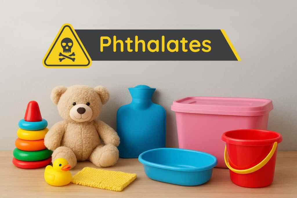 Dai giocattoli alle borse per l’acqua calda: trovati ftalati vietati nei prodotti in plastica che arrivano dall’Asia 2 ftalati oggetti plastica