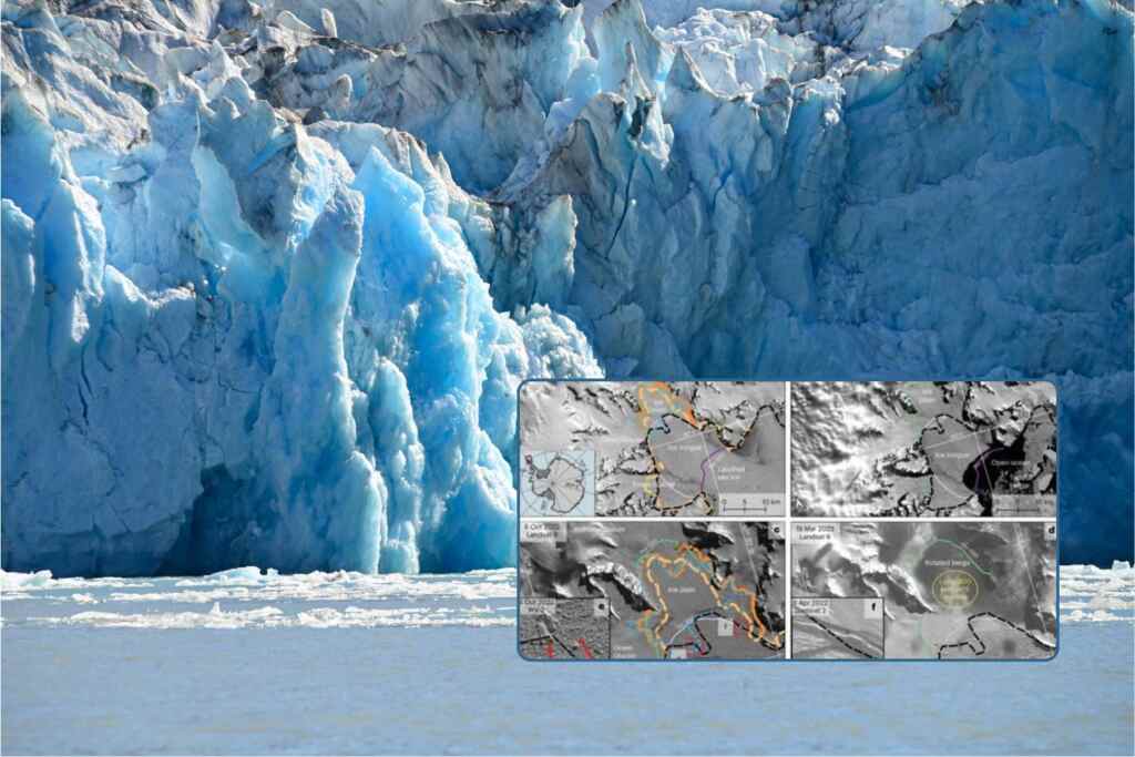 In Antartide il ghiacciaio Hektoria si ritira a una velocità mai vista: 8 km in soli due mesi 2 ghiacciai antartide