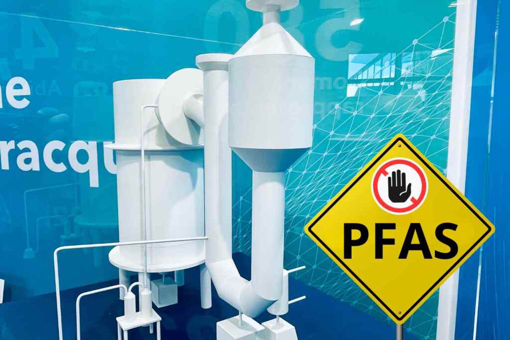 Addio PFAS: presentata a Ecomondo la tecnologia italiana che promette di eliminarli per sempre 2 impianto che distrugge pfas