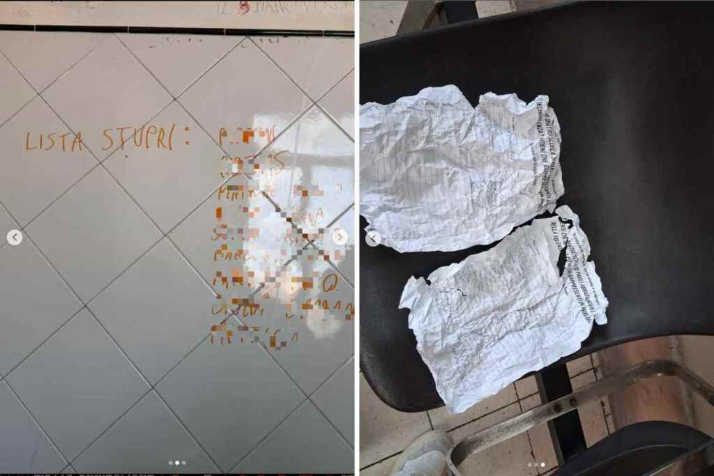 In una scuola di Roma compaiono nomi di studentesse sotto la scritta “Lista stupri”: ecco perché serve educazione sessuale immediata 2 lista stupri