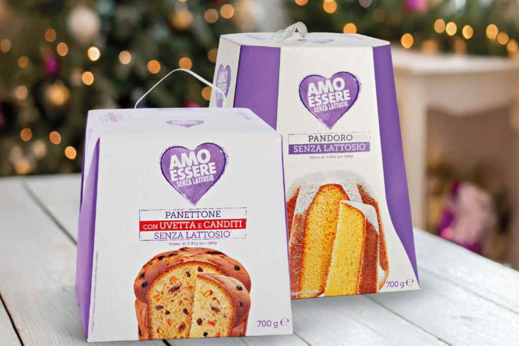 panettone pandoro senza lattosio eurospin