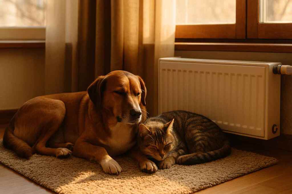 riscaldamento cani e gatti