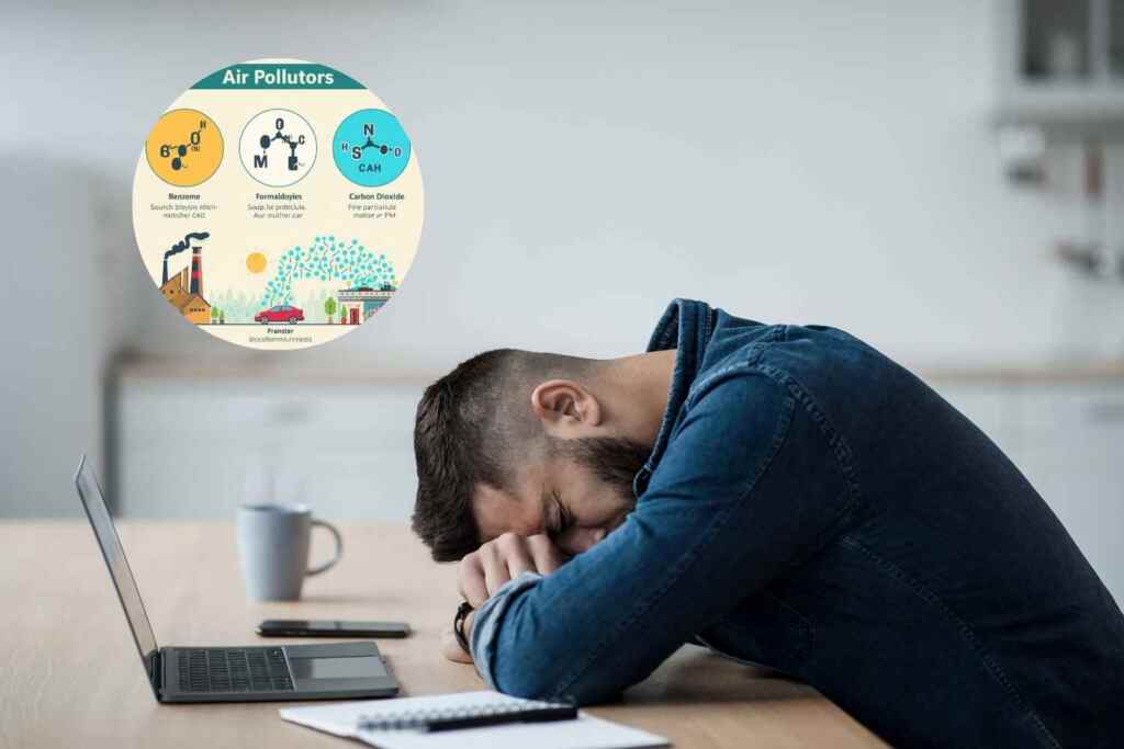 stanchezza cronica qualità aria