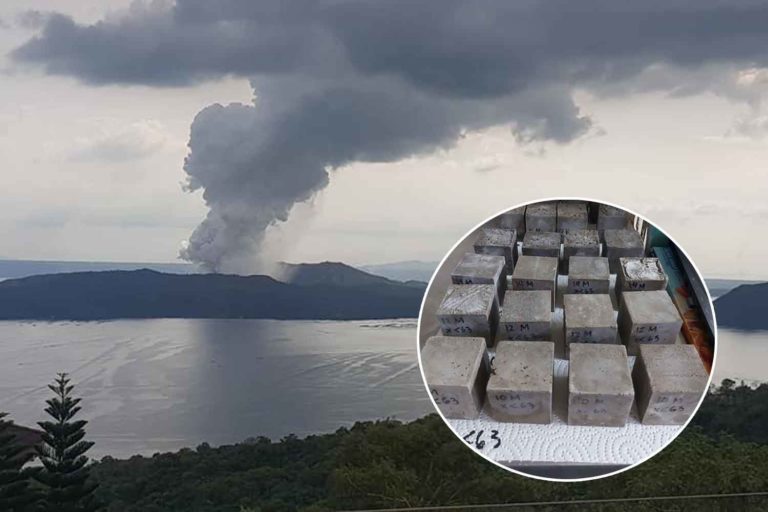 Ricercatori filippini creano mattoni ricavati dalla cenere vulcanica che proteggono dalle radiazioni 2 vulcano materiale edile.jpg