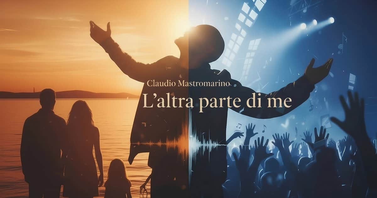 Claudio Mastromarino, tra luce e palco il nuovo coinvolgente singolo L’altra parte di me 1 @Claudio Mastromarino COVER