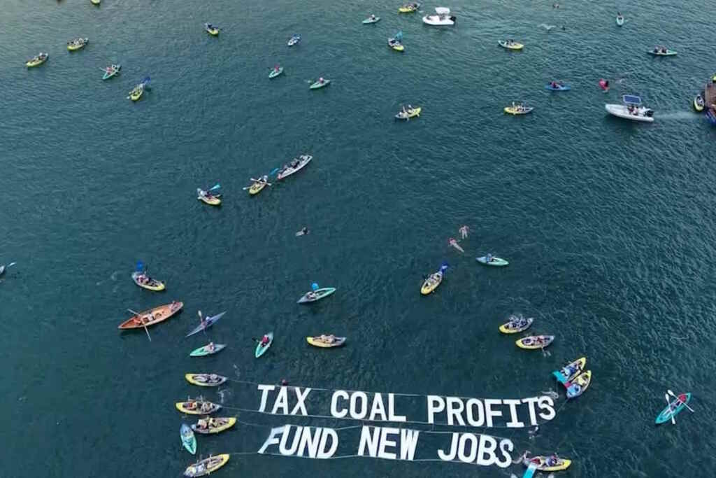 rising tide protesta newcastle