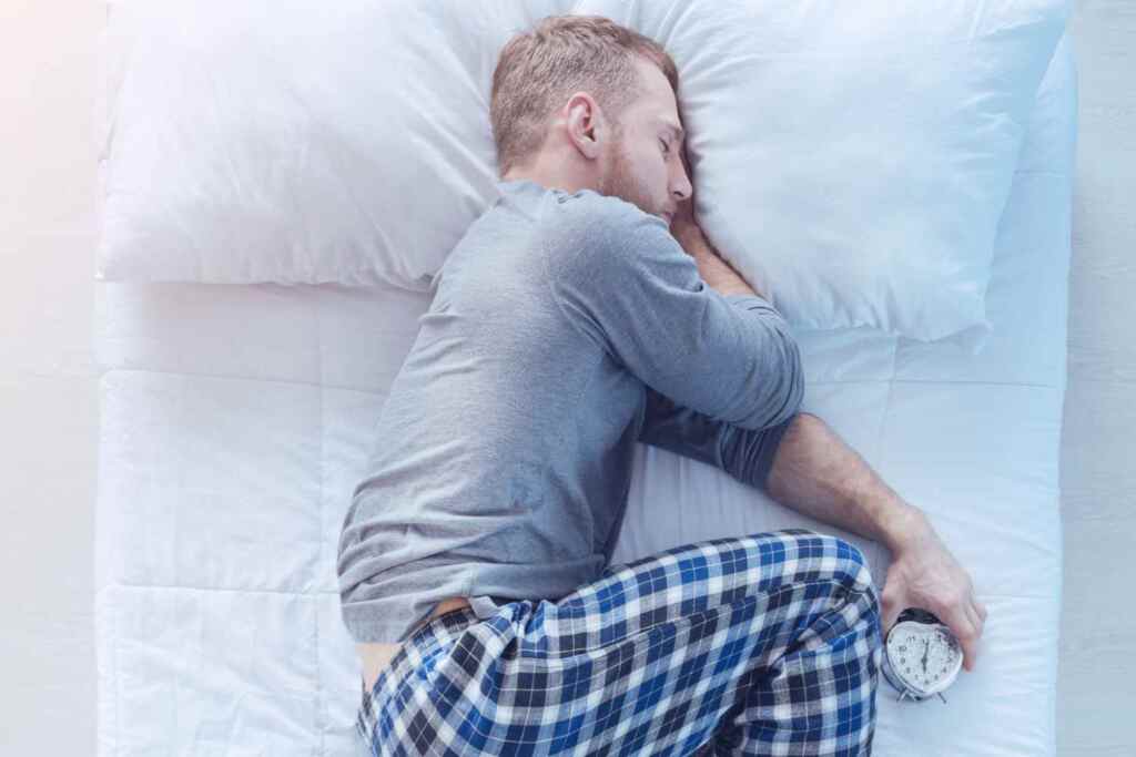 posizione fetale per dormire