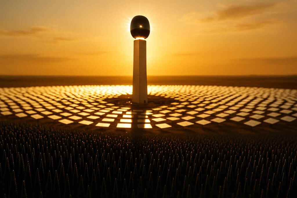 torre solare ultra nere