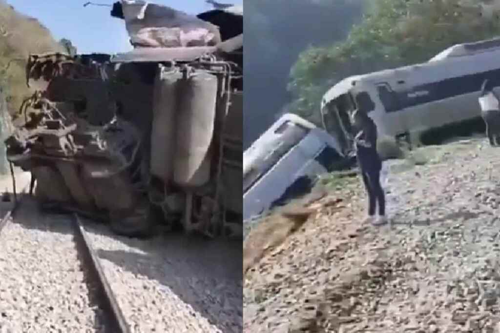 Dramma sui binari: treno deraglia e precipita in una scarpata, 13 morti in Messico 2 treno deragliato in Messico