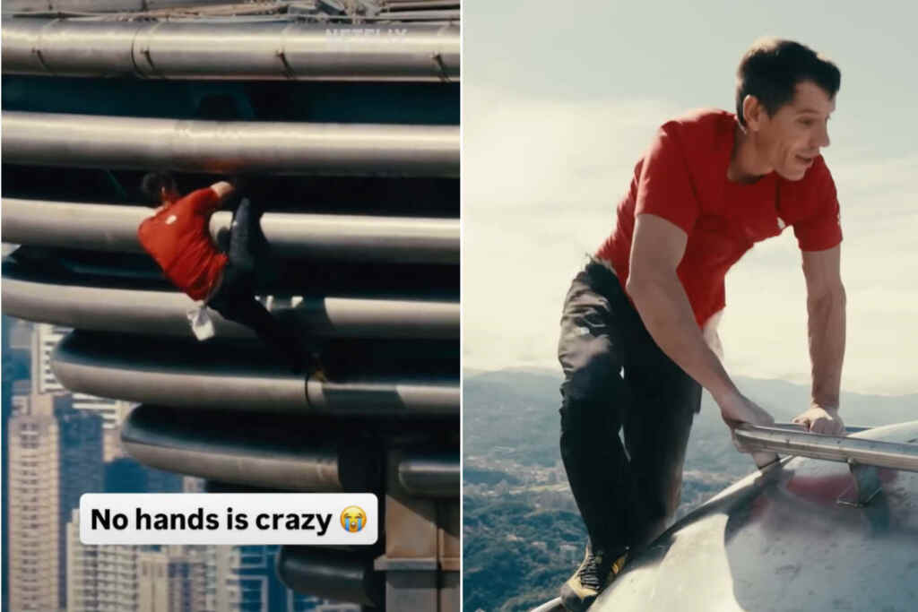 Alex Honnold scala senza corde il grattacielo più alto di Taiwan (508 metri): l’impresa in diretta Netflix per una buona causa 2 Alex Honnold 2