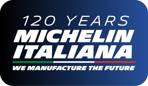 Michelin Italiana celebra i 120 anni con una linea produttiva super avanzata 3 Michelin 120 anni.png