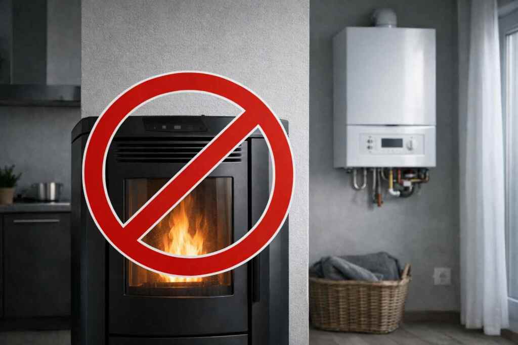 Riscaldamento: niente più incentivi per le stufe a pellet, a legna o a biomasse