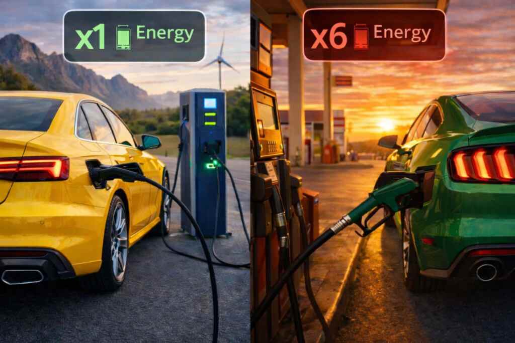 Auto elettrica vs benzina