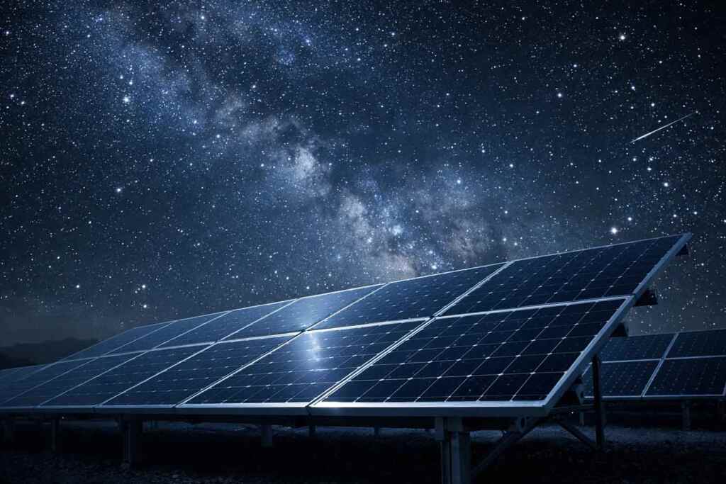 fotovoltaico notturno