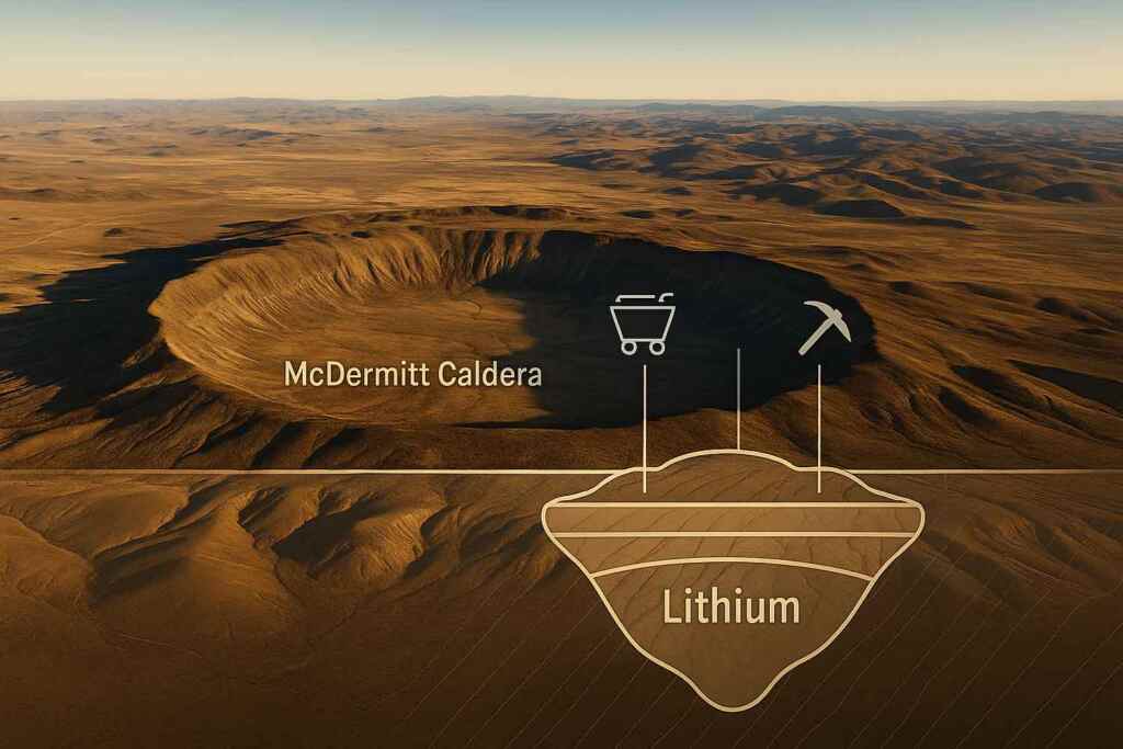litio sotto supervulcano