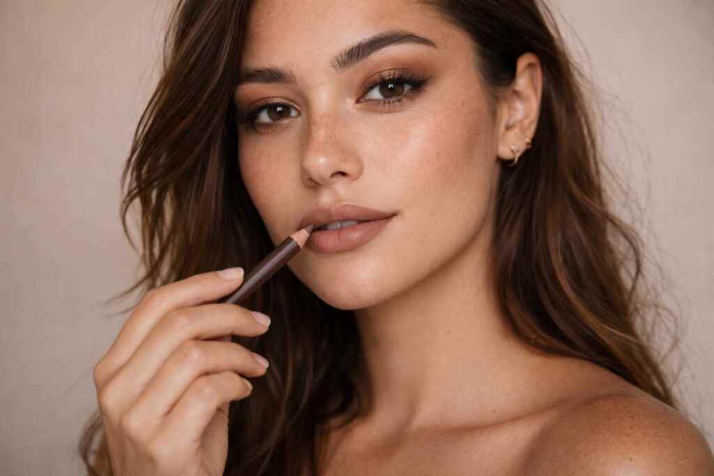 truccarsi matita marrone