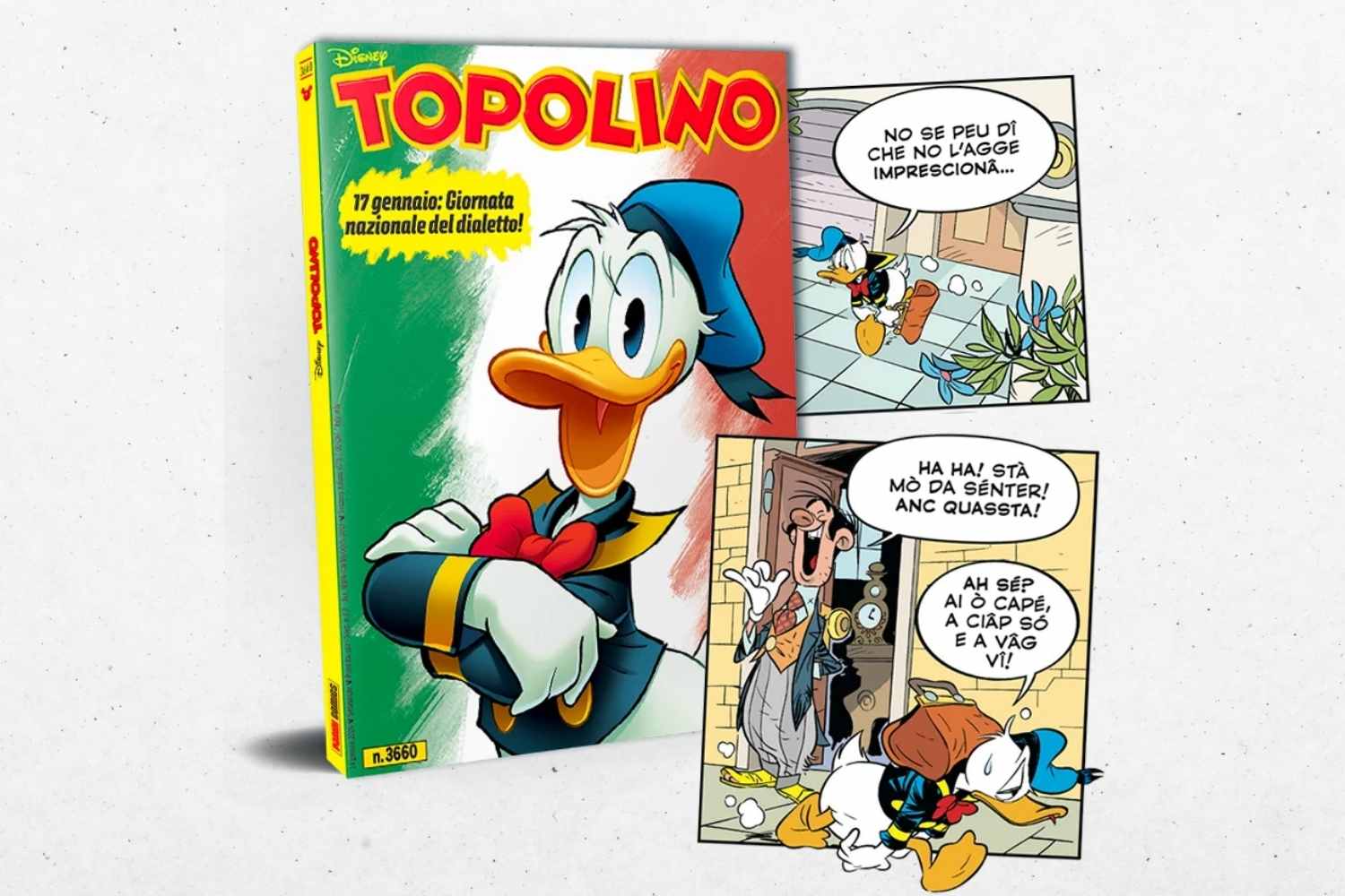 Topolino celebra i dialetti italiani con quattro edizioni speciali 2 topolino dialetto