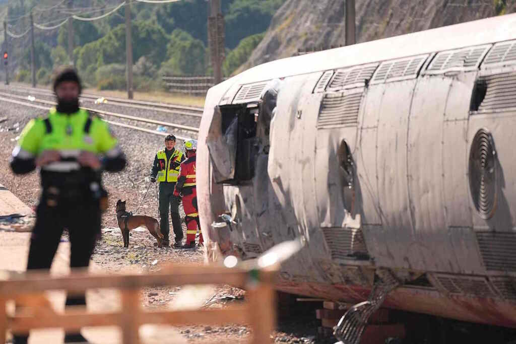 deragliamento spagna