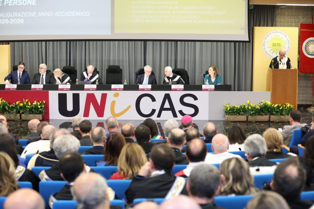Cassino Unicas università anno accademico