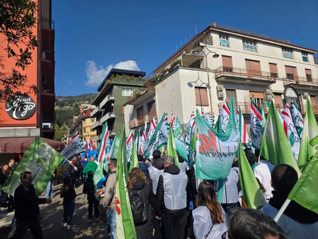 Crisi Stellantis, marea umana alla manifestazione contro la crisi: Cassino e la Ciociaria dicono basta alla precarietà 1 1002777567