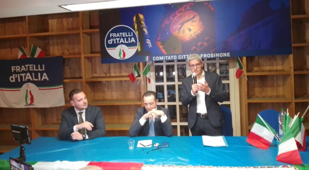 quadrini trancassini fiorletta isola liri frosinone fratelli d'italia