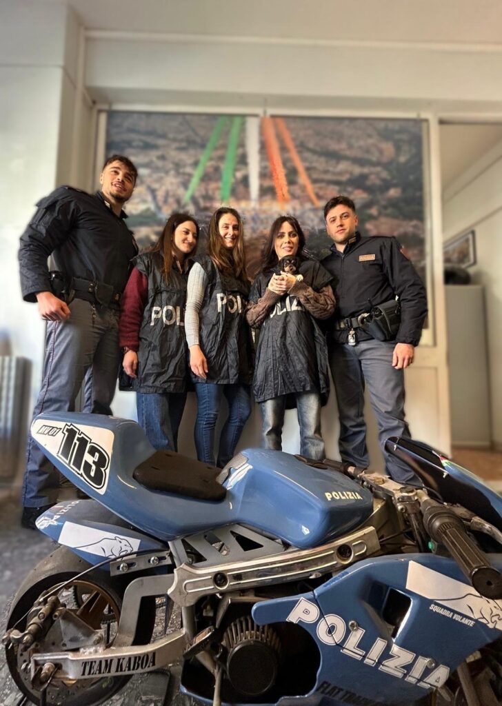 Roma - Otto cuccioli di cane chiusi in una busta di plastica, salvati dalla Polizia 2 a4598c8b 6477 45f2 a103 60de3689154f