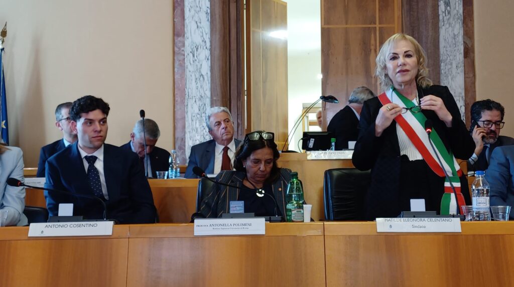 cosentino rettrice sindaco latina