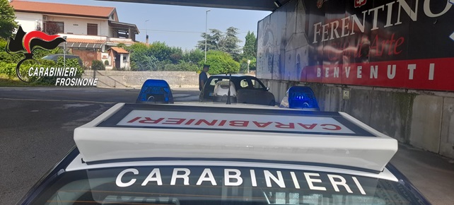 ferentino droga carabinieri