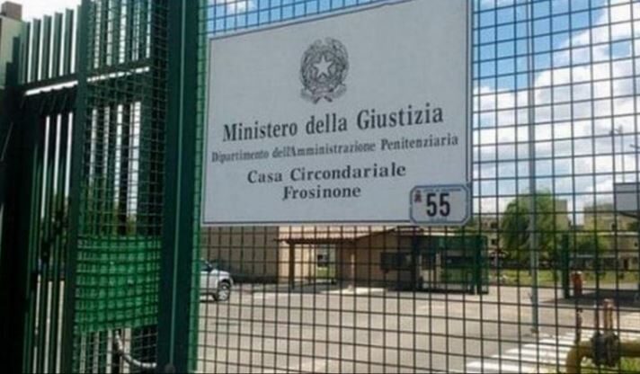 carcere frosinone rissa violenza