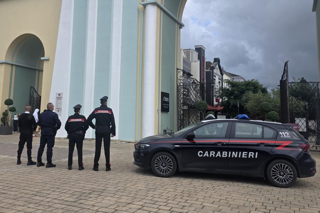 colleferro valmontone outlet ladri stranieri carabinieri