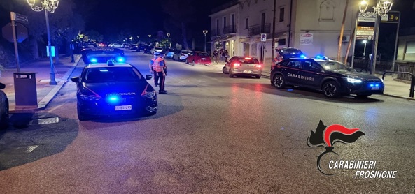 pontecorvo carabinieri incidente stradale ubriaco