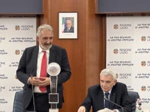 La Regione Lazio celebra il Frosinone in Serie A: Rocca premia il club tra istituzioni e sogni realizzati 5 IMG 6688