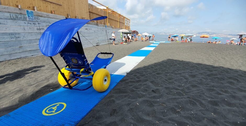 latina spiaggia inclusiva comune sindaco celentano