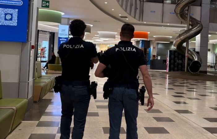 furti latina centri commerciali