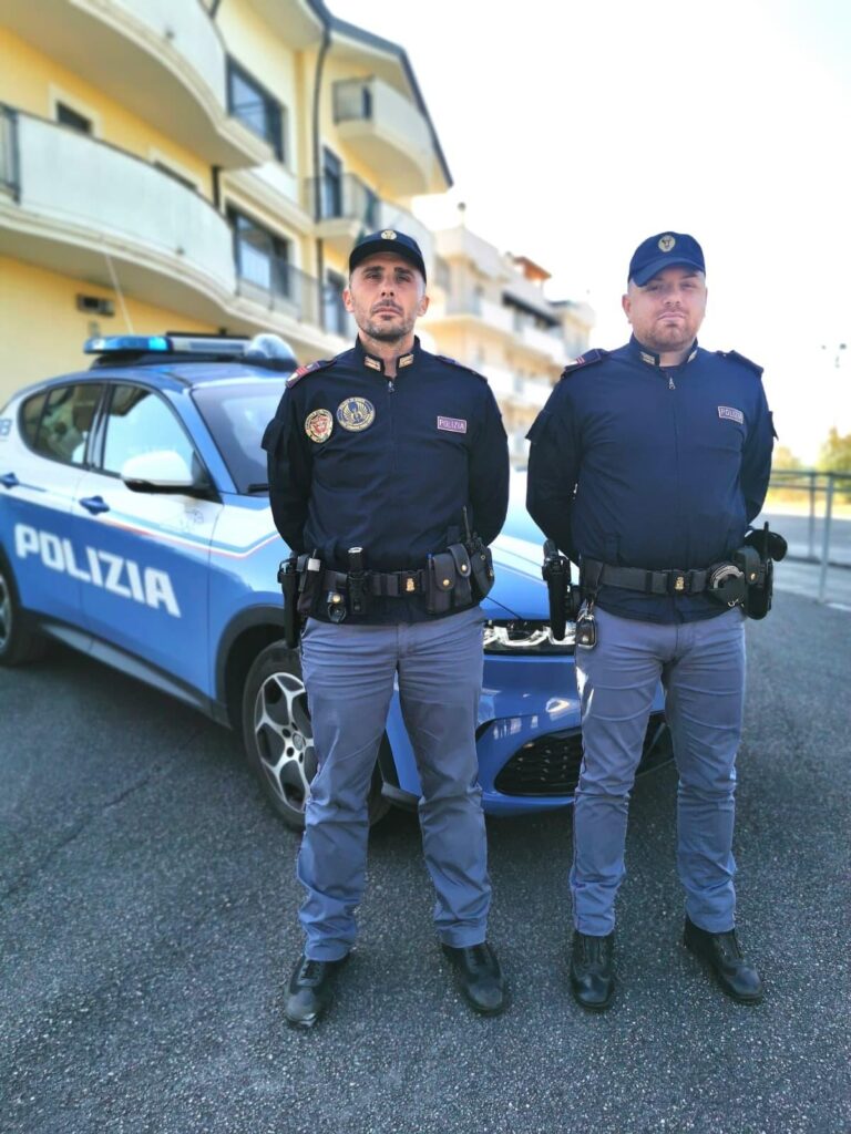 Cassino - Anziano ferito, riverso a terra e solo in casa: decisivo intervento di due 'angeli in divisa' 1 salvataggio Cassino maggio 2026 1
