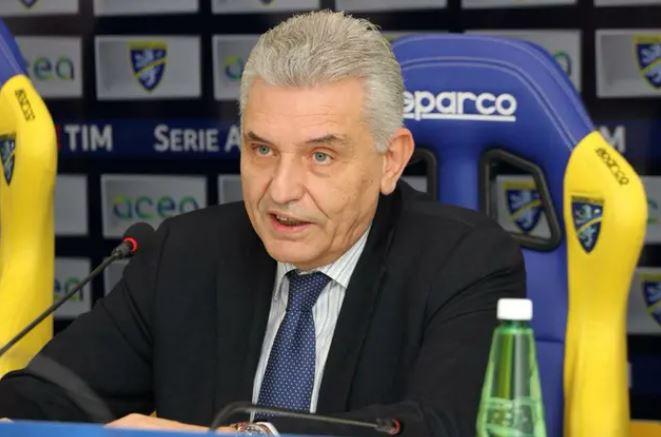 maurizio stirpe frosinone calcio