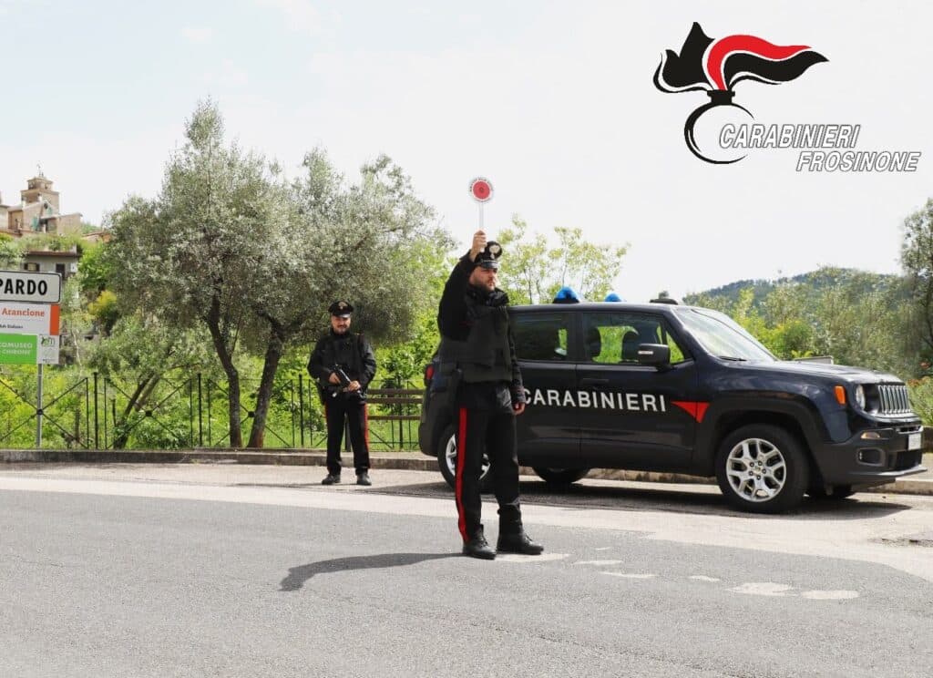 Alatri collepardo vico nel lazio carabinieri