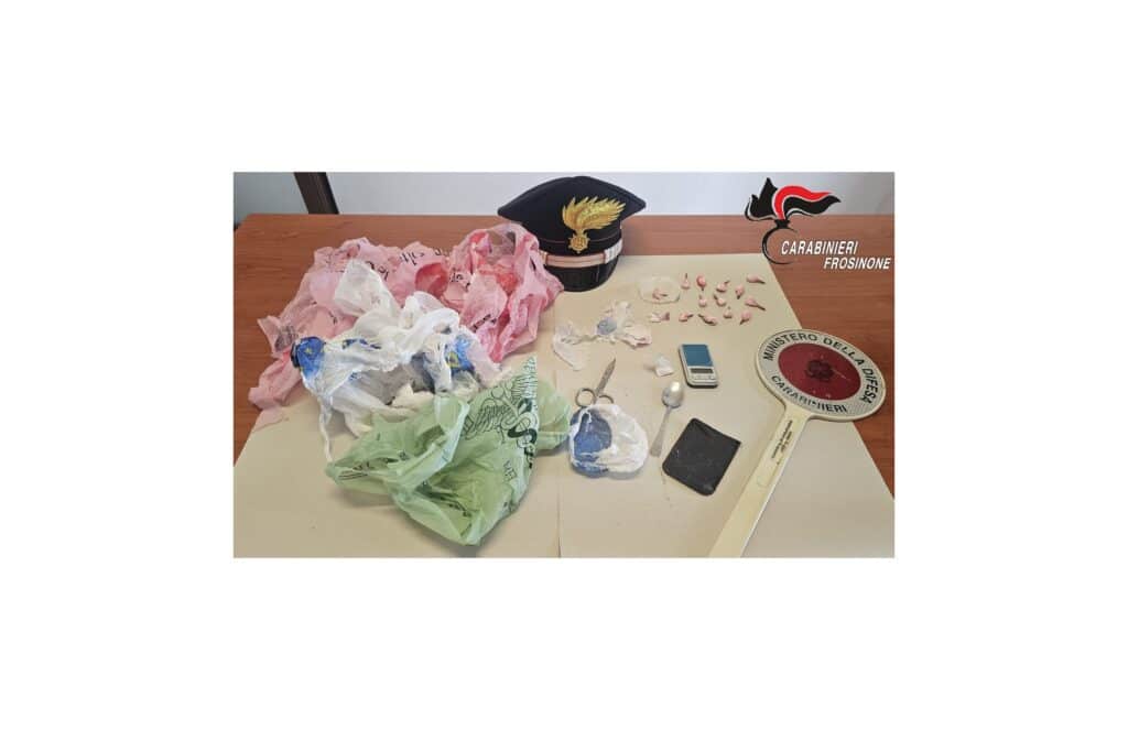 fiuggi droga carabinieri