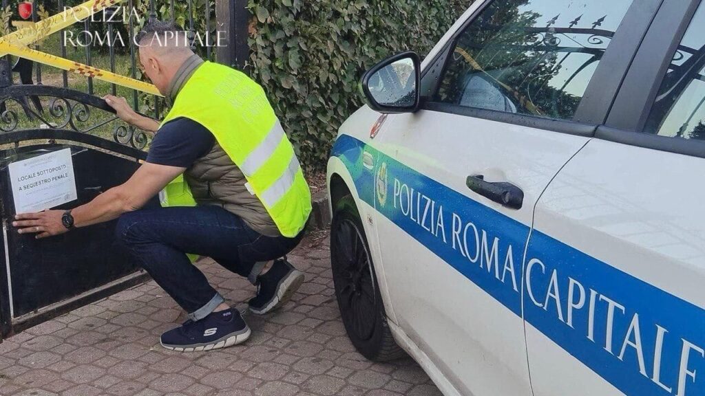 roma piscina abusiva