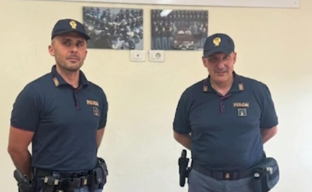 salvataggio Cassino polizia