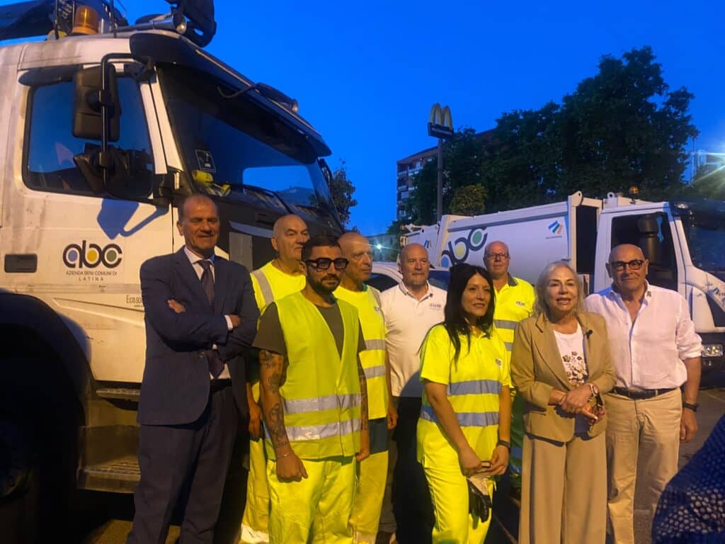 latina rifiuti sindaco celentano