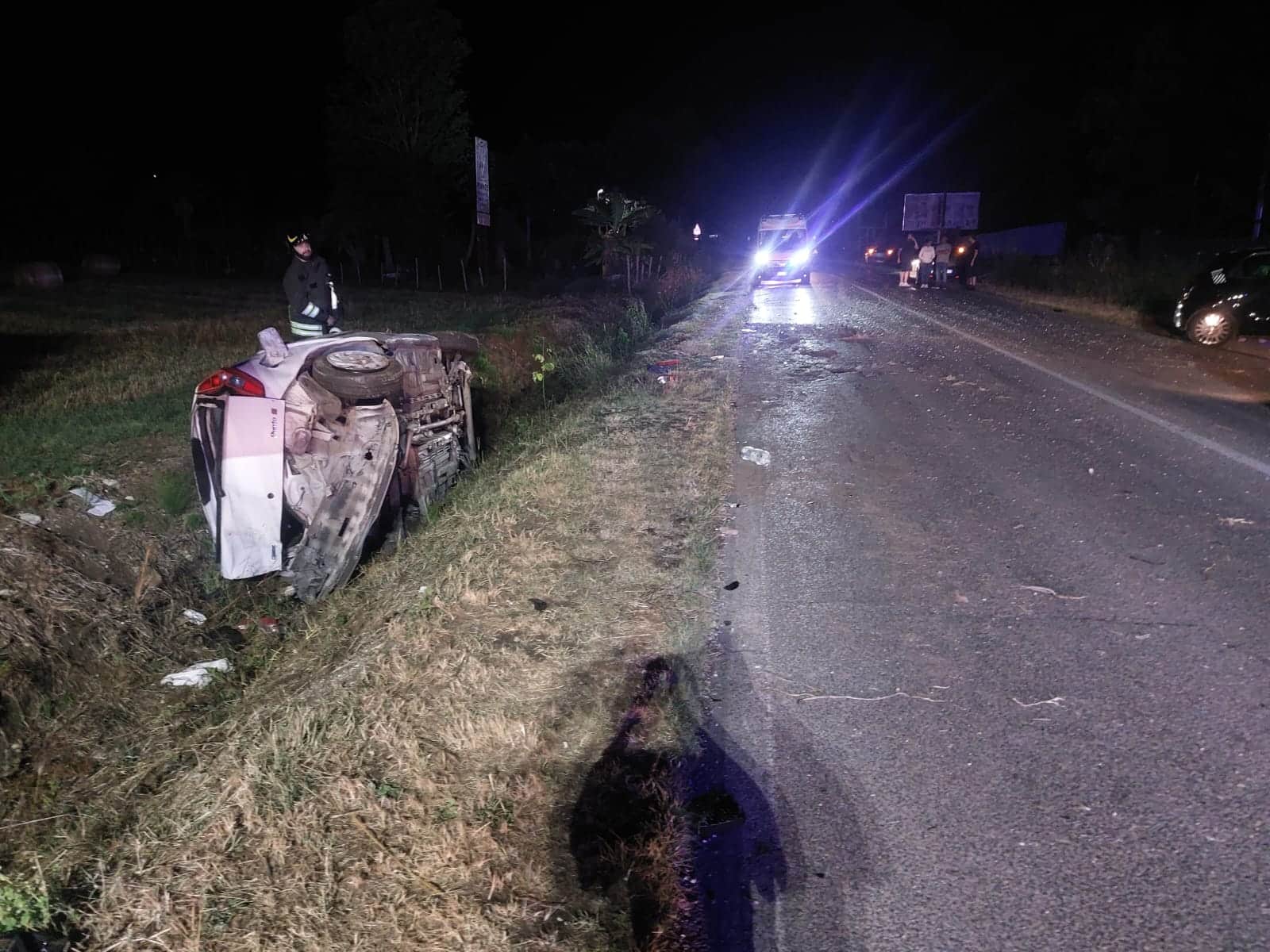 Cassino - Caccia al pirata della strada: fa ribaltare una Punto e scappa, donna incastrata nelle lamiere nella notte 2 WhatsApp Image 2026 07 03 at 09.50.56