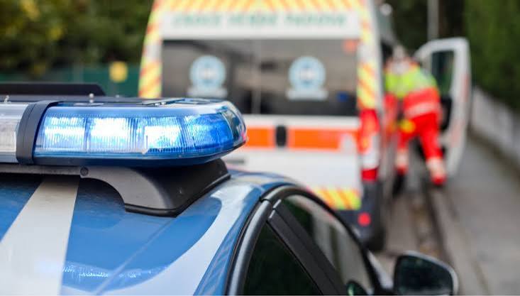 guidonia sangue lite strada ambulanza polizia