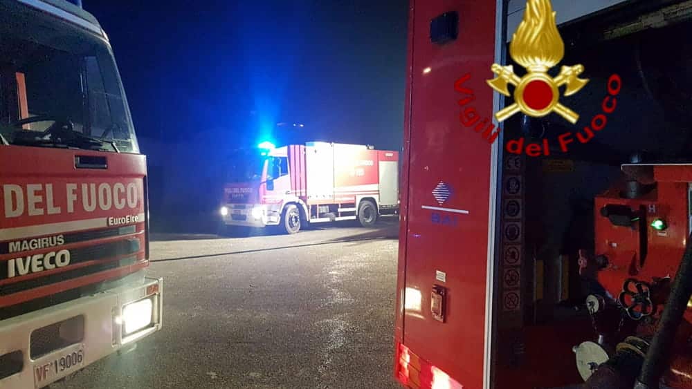 vigili del fuoco notte