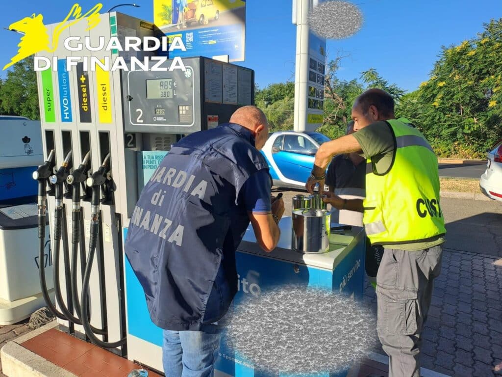 viterbo carburanti alterati controlli Finanza