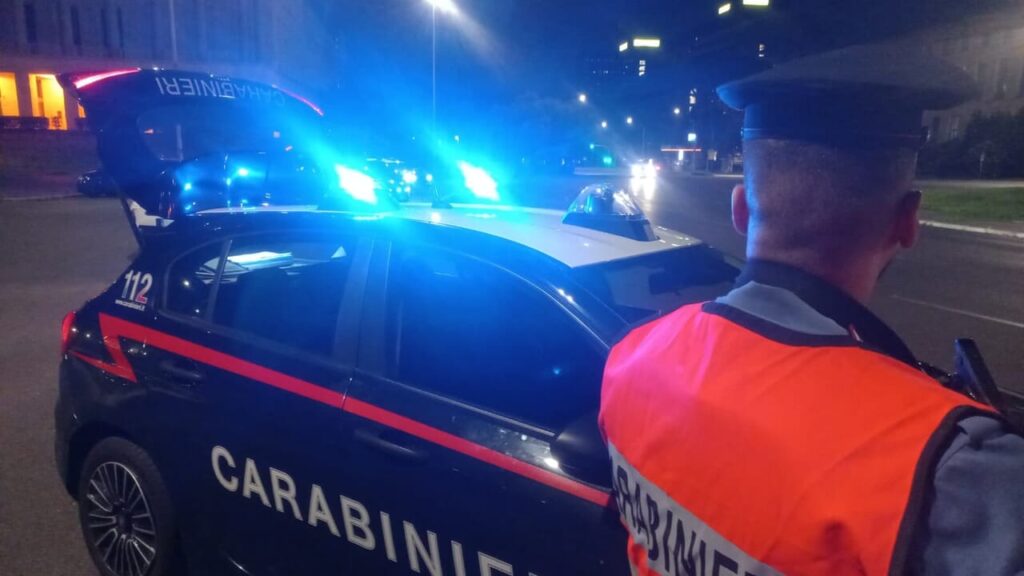 roma carabinieri notte Eur