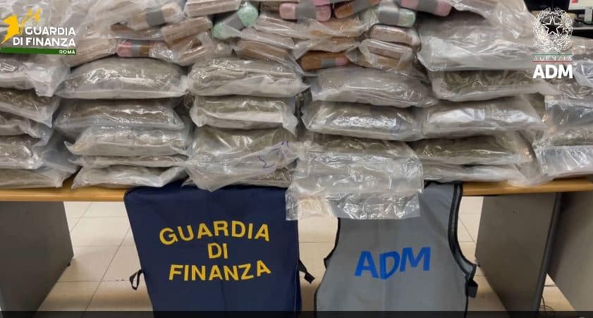 civitavecchia droga porto